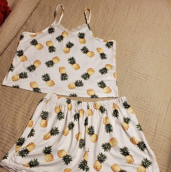 SHEIN Other - Pineapple Pajama Set